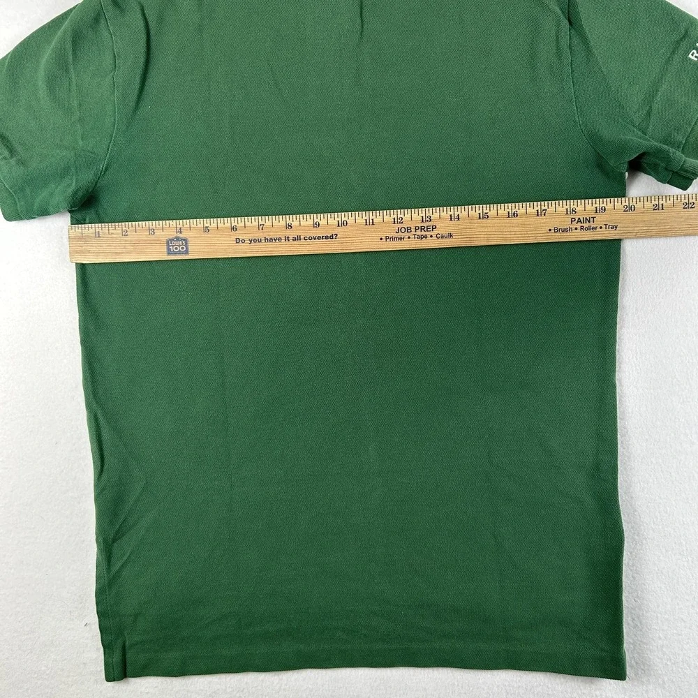 Polo Ralph Lauren Polo Shirt Mens Medium Tennis Club Crest Logo Custom Fit